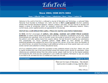 Tablet Screenshot of edutech.net.in